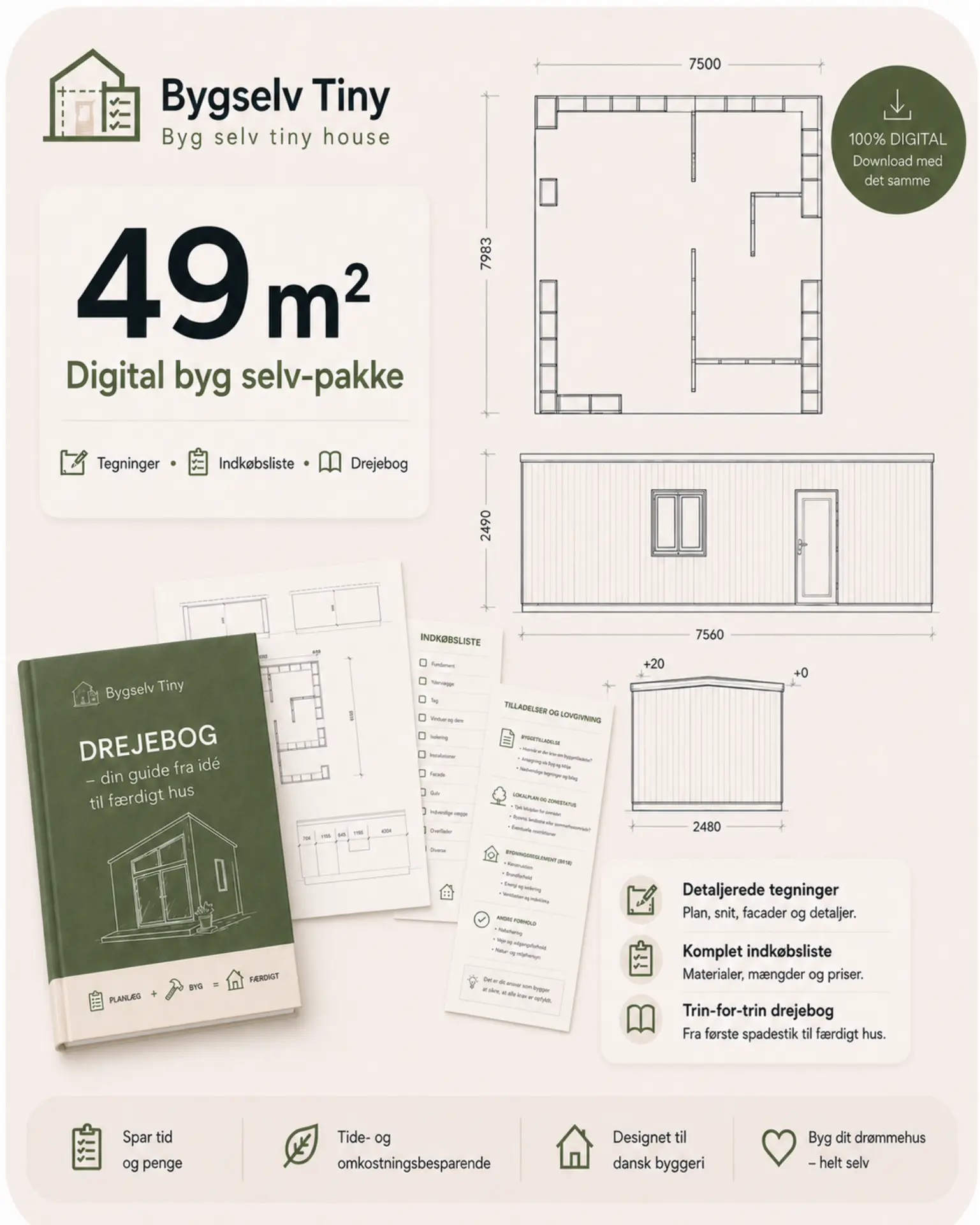 Tiny House - 49 m²
